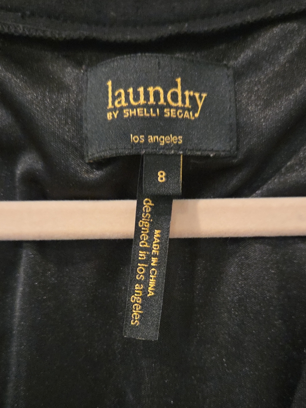 Laundry By Shelli Segal Black V Neck  White Stitching Bodycon Mini Dress Size 8 - Picture 3 of 13